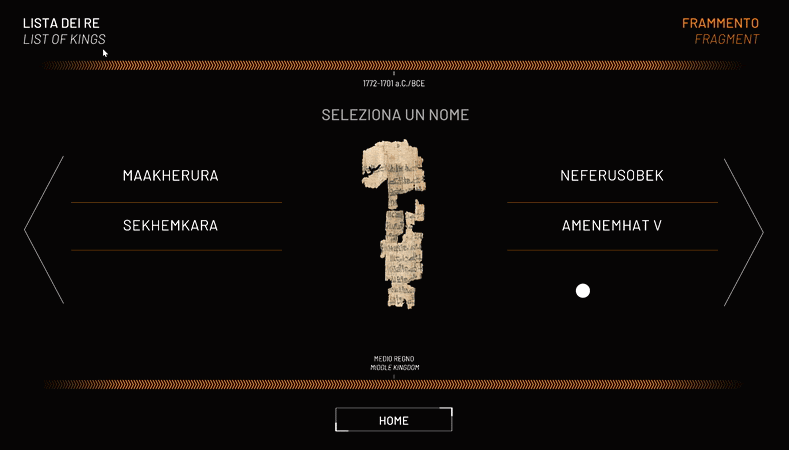 Scorrimento del papiro